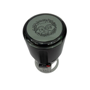 Shiny Printer R-542 Self-Inking Round Stamp Black/Gray Tested Working